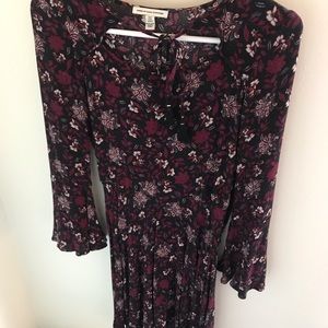 Floral Bell Sleeve American Eagle Dress